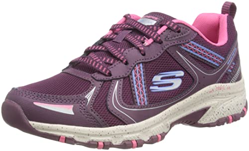 Skechers Damen Hillcrest Sneaker, violett, 35 EU von Skechers