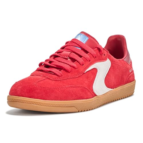 Skechers Damen Hotshot-Varsity Crew Sneaker, Rot/Ausflug, einfarbig (Getaway Solids), 36.5 EU von Skechers