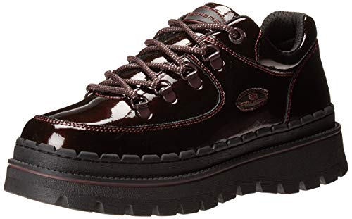 Skechers Jammers Cool Block Damen Sneaker Memory-Schaum Mode-Stiefel, Burgunder, 39.5 EU von Skechers