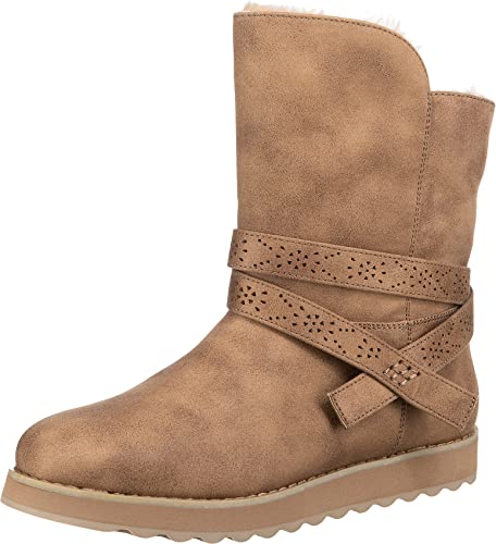 Skechers Damen Keepsakes 2.0 Halblange Stiefel, Taupe Microleather, 38 EU von Skechers