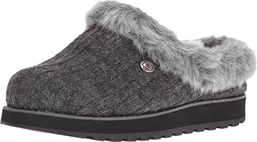 Skechers Damen Keepsakes Ice Angel Hausschuh, Dunkelgrau, 39 EU von Skechers