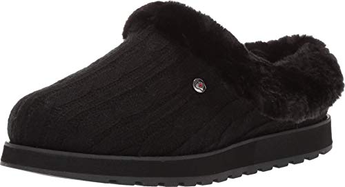 Skechers Damen Keepsakes-Ice Angel Hausschuh, Schwarz/Schwarz von Skechers