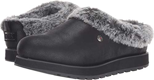 Skechers SKEAJ 31214, (Black Micro Leather/Faux Fur Line Blk), 4 (37 EU) EU von Skechers