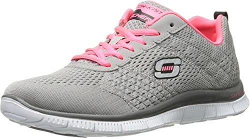 Skechers Damen Laufschuhe Flex Appeal, grau (LGCL), 42 EU von Skechers