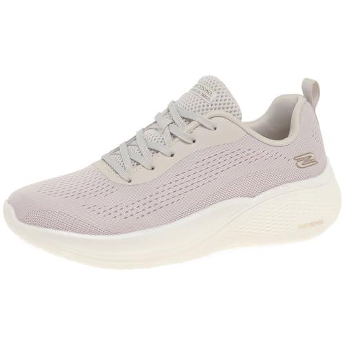 Skechers Damen Low Sneaker/Schnürschuhe BOBS Infinity Beige Textil, Größe:41, Farbauswahl:beige von Skechers
