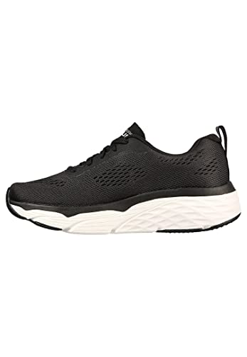 Skechers Damen MAX Cushioning Elite Sneaker, Black Textile, 39 EU von Skechers