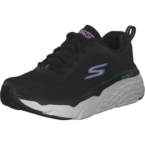 Skechers Damen MAX Cushioning Elite Sneaker, Black Textile, 39 EU Skechers Damen MAX Cushioning Elite Sneaker, Black Textile, 39 EU von Skechers