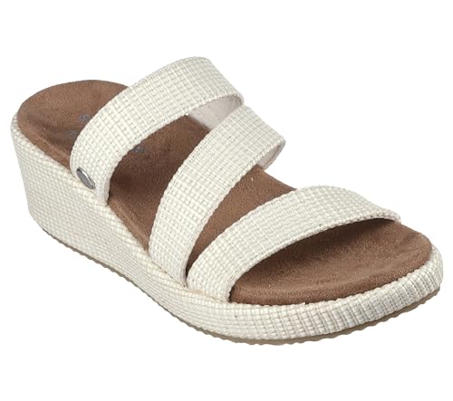 Skechers Damen Martha Stewart Arch Fit Beverlee-Morningside Keilsandale, Cremeweiß, 38 EU von Skechers