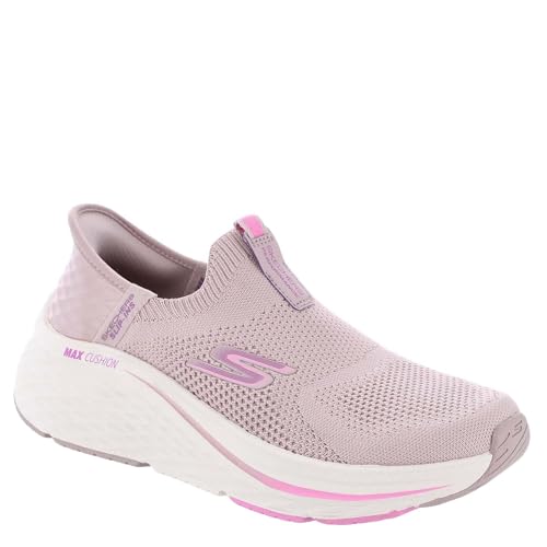 Skechers Damen Max Cushioning Elite 2.0 Eternal Sneaker, Purple Textile/Pink Trim, 38.5 EU von Skechers
