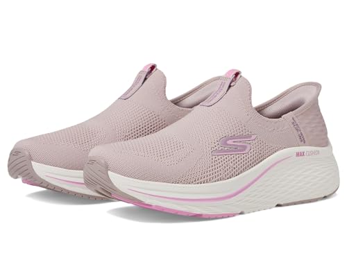 Skechers Damen Max Cushioning Elite 2.0 Eternal Sneaker, Purple Textile/Pink Trim, 37.5 EU von Skechers