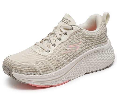 Skechers Damen Max Cushioning Elite 2.0 Sneaker, Natur/Rosa, 37.5 EU von Skechers