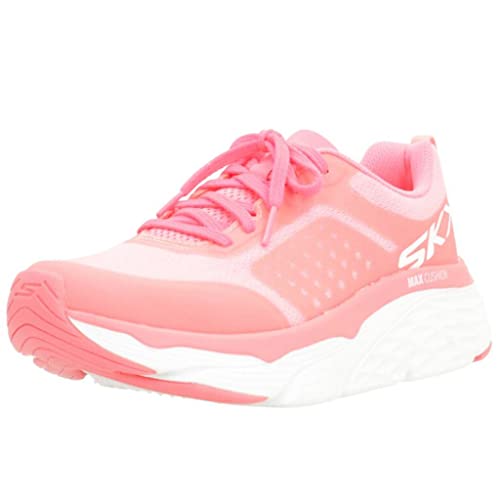 Skechers Damen Max Cushioning Elite Sneaker, Rosa synthetische Korallenbesatz, 41 EU von Skechers