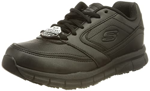 Skechers Damen Nampa Wyola Sneaker, Black Synthetic (pu), 40 EU von Skechers