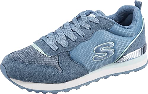 Skechers Damen OG 85 Step N Fly Sneakers, Blue, 37 EU von Skechers