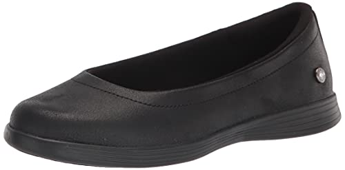 Skechers Damen Verträumte Nacht für unterwegs Ballerinas, Black Textile/Trim, 37 EU von Skechers