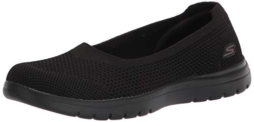 Skechers Damen On-the-go Flex Wonderous Pumps, Black Textile Trim, 38 EU von Skechers