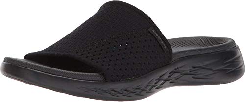 Skechers Damen On The Go 600 Nitto Slide Sandal Black/Black 7 Wide von Skechers