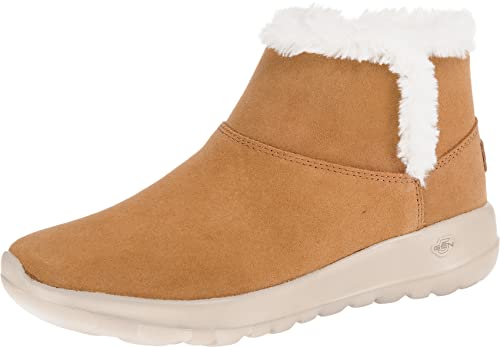 Skechers Damen On-the-go Joy - Bundle Up Klassisch Stiefeletten, Chestnut Suede, 40 EU von Skechers