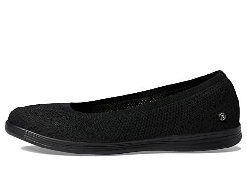 Skechers Damen On-The-go Dreamy – Strick Ballerinas, Schwarz, 38 EU von Skechers