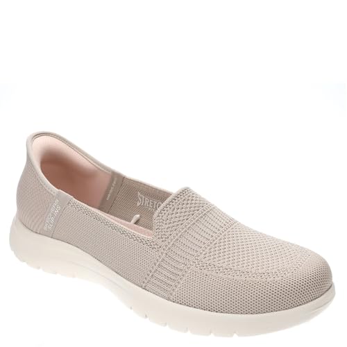 Skechers Damen Brogues, Taupe Textile, 38 EU von Skechers