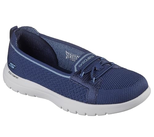 Skechers Damen On-The-go Flex-Logan Flacher Slipper, Marineblau, 35 EU von Skechers