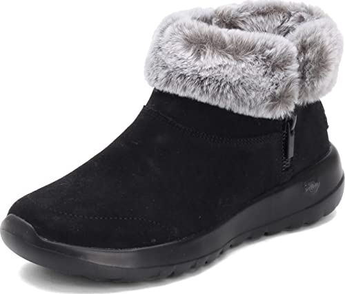 Skechers Damen On-The-go Joy-Savvy Stiefelette, schwarz/grau, 40 EU Weit von Skechers