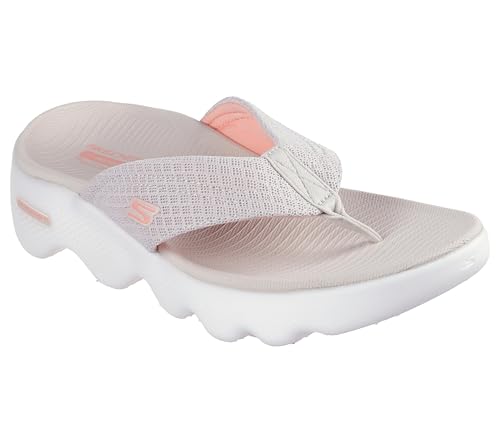 Skechers Damen On-The-go Massage Fit Sandal-Dawn Flipflop, Natürlich, 37.5 EU von Skechers