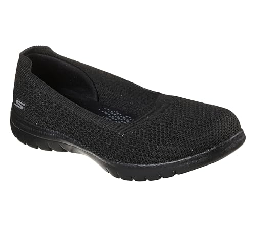 Skechers Damen On-the-go Flex Wonderous Pumps, Black Textile Trim, 38 EU von Skechers