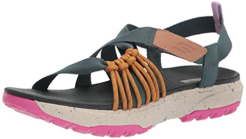 Skechers Damen Outdoor Ultra – Seitenschiene Sportsandale, Grün, 40 EU von Skechers