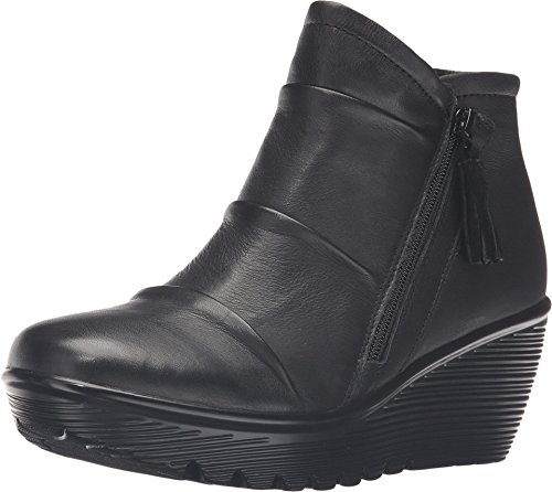 Skechers Parallel-Double Trouble Damen-Stiefelette, Schwarz, 39 EU von Skechers