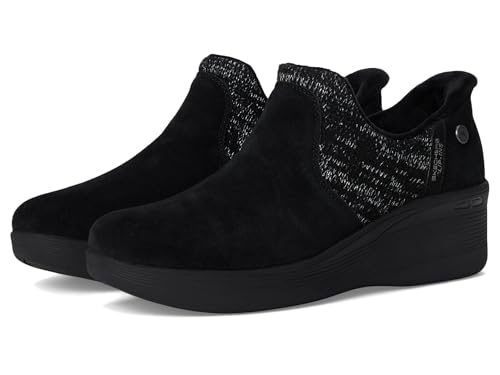 Skechers Damen Pier-lite-Lovely Autumn Martha Stewart-Hands Free Slip-ins Stiefelette, Schwarz/Schwarz, 40 EU von Skechers