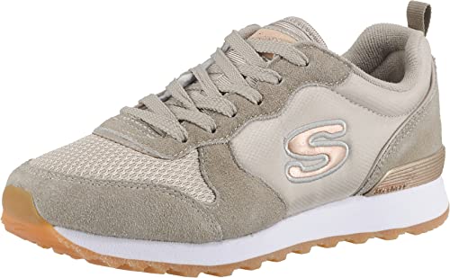 Skechers Damen RETROS-OG 85-GOLDN GURL Sneaker, Grau (TPE), 35.5 EU (2.5 UK) von Skechers