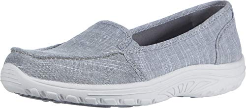 Skechers Damen Reggae Fest-Manzanita Flacher Slipper, grau, 38 EU von Skechers