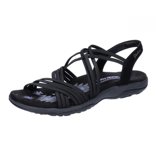 Skechers Damen Reggae Slim Sunnyside, Black Gore, 35 EU von Skechers