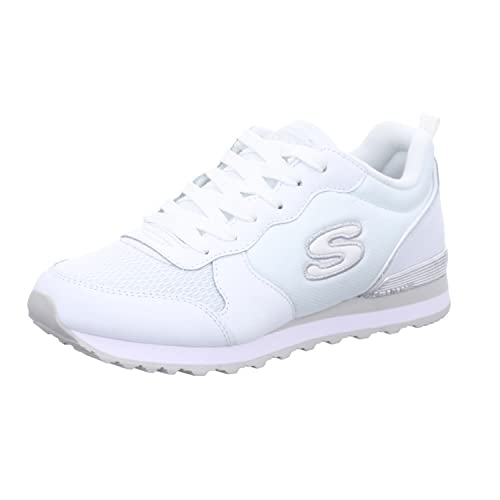 Skechers Damen Og 85 Goldn Gurl Sportliche Schnürsenkel, Weiß, 36 EU von Skechers