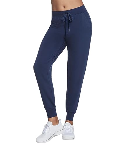 Skechers Damen SKECHLUXE Restful Jogger Pant Jogginghose Damen, Navy, von Skechers