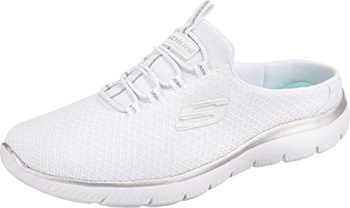 Skechers Summits Swift Step Damen Sabot Weiß EU 41 von Skechers