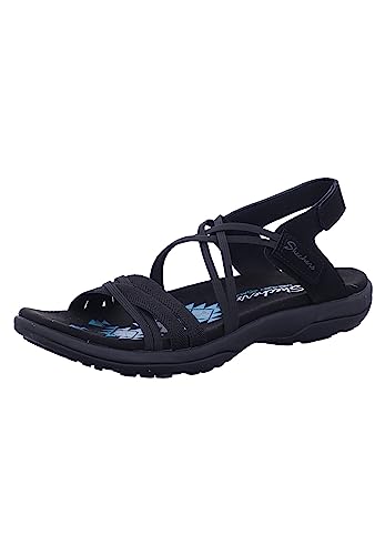 Skechers Damen Sandals, Black, 39 EU von Skechers