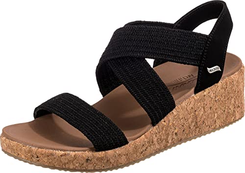 Skechers Damen Arch FIT Beverlee-Love Stay Sandals, Black, 40 EU von Skechers