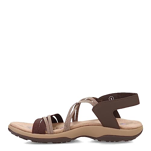 Skechers Damen Sandals, Brown, 38 EU von Skechers