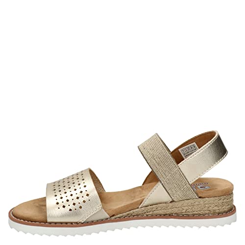 Skechers Damen Sandals, Gold, 36 EU von Skechers