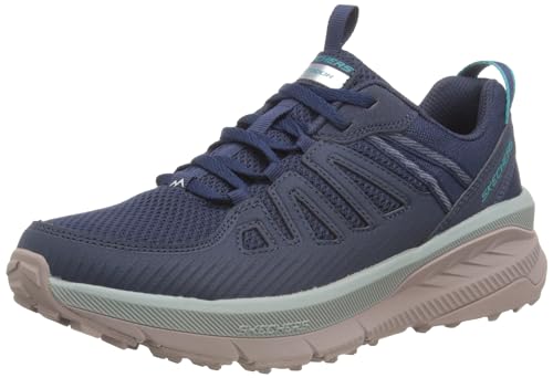 Skechers Damen Switch Back Cascades Trekking Low Cut, Marineblau, 35 EU von Skechers