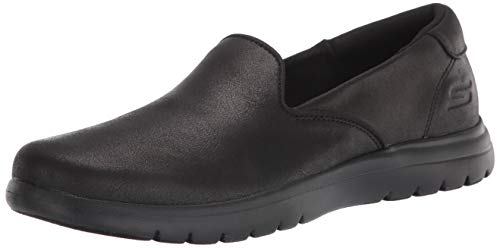 Skechers Damen On-The-go Flex-136414 Flacher Slipper, Schwarz, 39 EU von Skechers