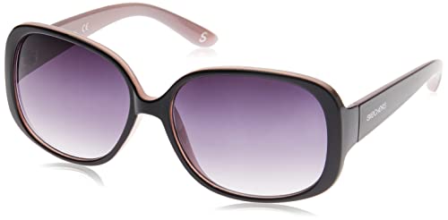 Skechers Damen Se6014 Quadratische Sonnenbrille, Schwarz von Skechers