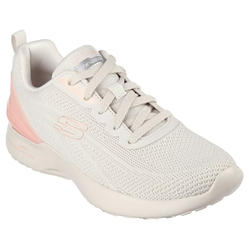 Skechers Damen Skech-AIR Dynamight Cozy TIME, Natürlicher gestrickter rosa Rand, 38 EU von Skechers