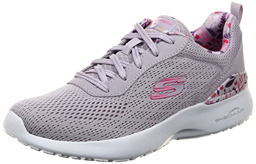 Skechers Damen Skech-AIR Dynamight Sneaker, Lavender Mesh/Multi Trim, 38 EU von Skechers