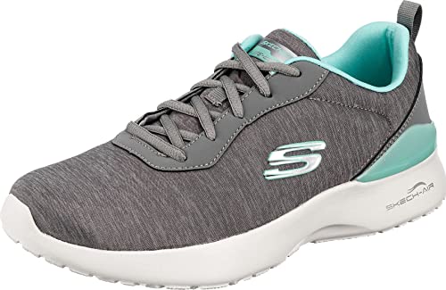 Skechers Damen Skech-Air Dynamight Paradise Waves Sneaker, Grau/Mint, 41 EU von Skechers