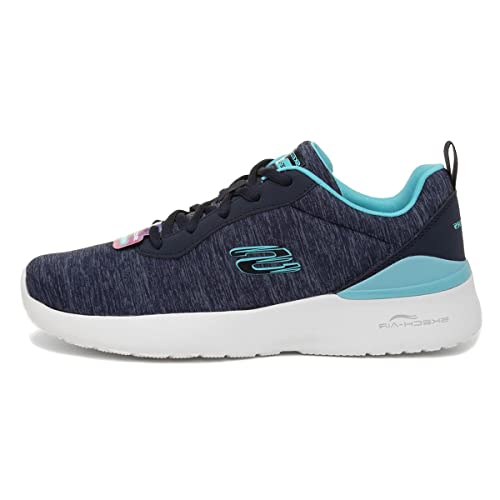 Skechers Damen Skech-Air Dynamight Paradise Waves Sneaker, Navy, 38 EU von Skechers