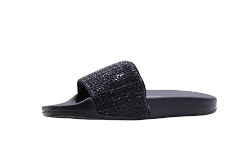 Skechers Damen Slides, Black, 38 EU von Skechers