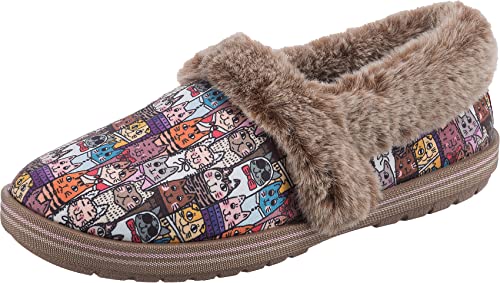 Skechers Damen Too Cozy-CHIC CAT Slippers, Multicolour, 37 EU von Skechers